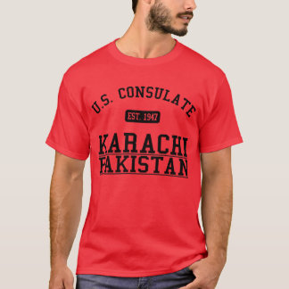 Camiseta General de consulado Karachi, Paquistão
