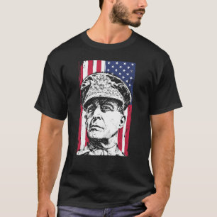 Camiseta General Douglas MacArthur USA Flag