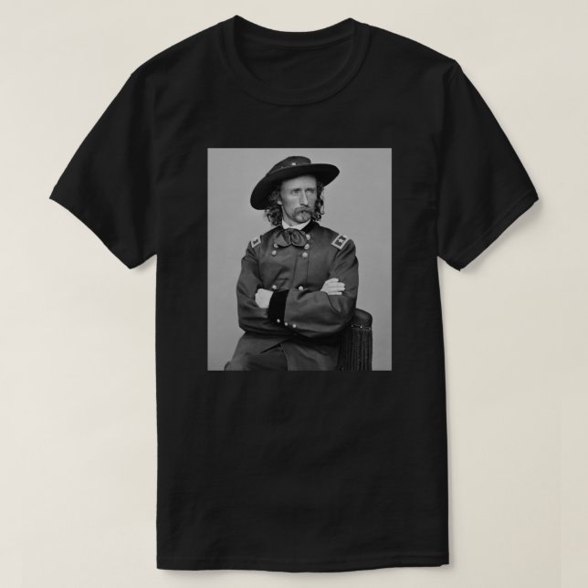 Camiseta General George Armstrong Custer (Frente do Design)