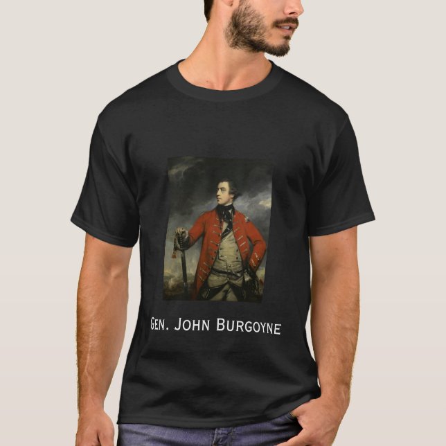 Camiseta General John Burgoyne (Frente)