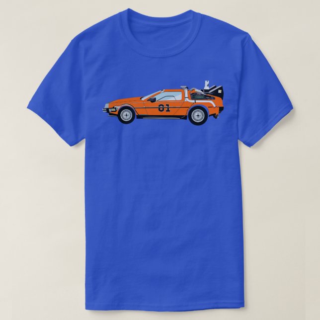 Camiseta General Lee BTTF Delorean (Frente do Design)