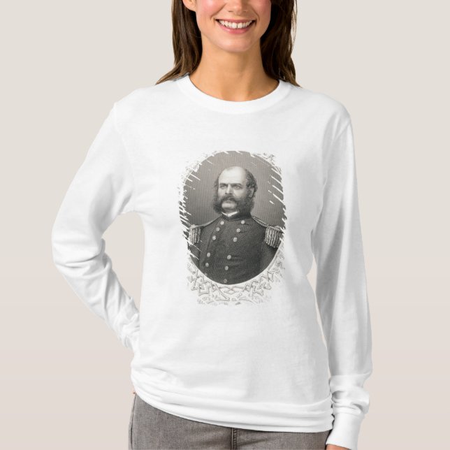 Camiseta General principal Ambrose Everett Burnside (Frente)