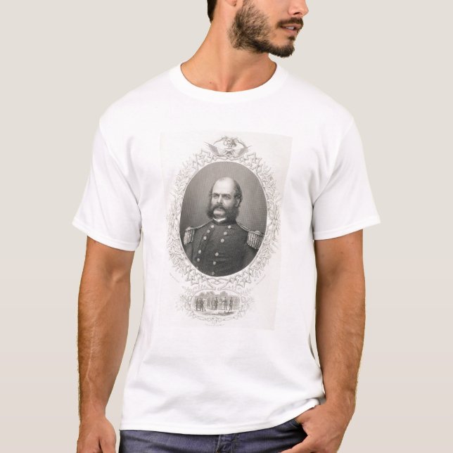 Camiseta General principal Ambrose Everett Burnside (Frente)