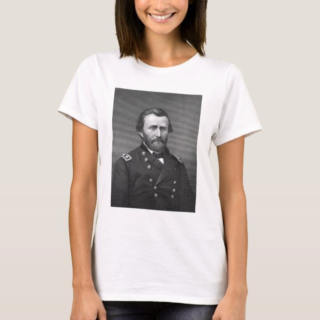 Camiseta General Ulysses Simpson Grant, gravado após um da (Frente)