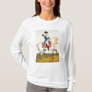Camiseta General Washington em um carregador branco, c.1835