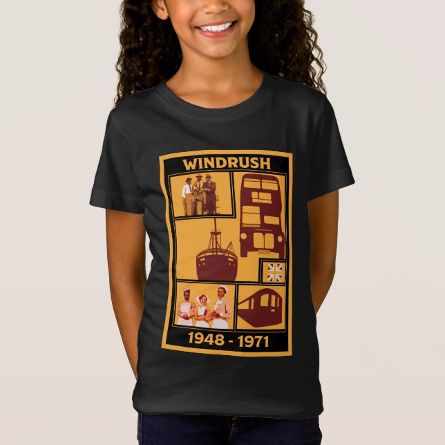 Camiseta Generation Windrush British History T-Shirt (Frente)