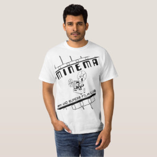 Camiseta Genérica do Minema 8mm e Super8 Film Club