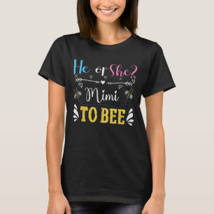Camiseta Gênero bonito revela arte de abelha Mi