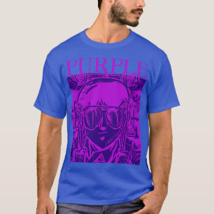 Camiseta Gênero de música roxa