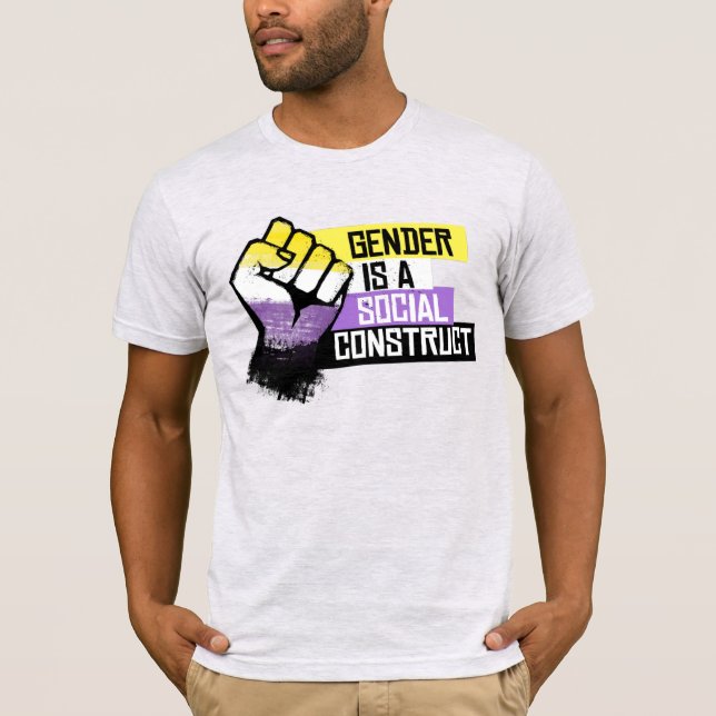 Camiseta Gênero é um construto social (Frente)