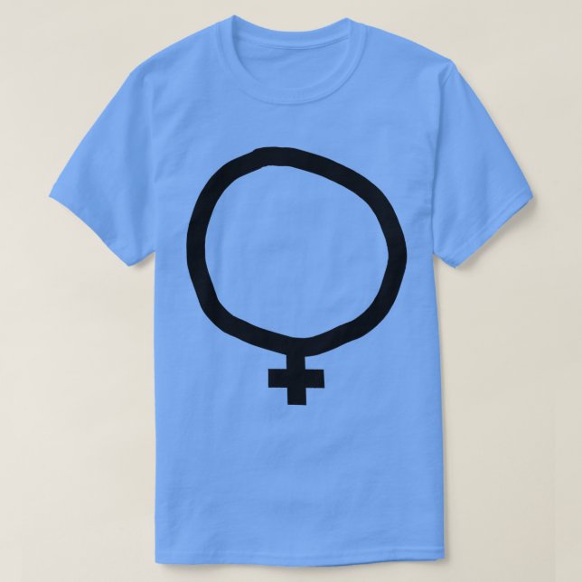 Camiseta Gênero feminino mínimo (Frente do Design)