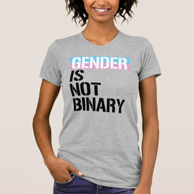 Camiseta Gênero não é Binário (Frente)