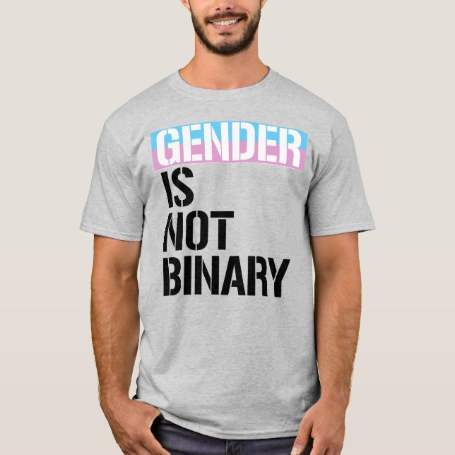 Camiseta Gênero não é Binário (Frente)