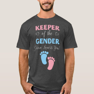Camiseta Gênero Reveal Guardião Do Gênero Gran Te Ama