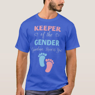 Camiseta Gênero Reveal Guardião Do Gênero Que A Vovó Ama Y