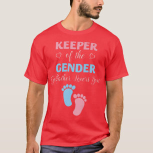 Camiseta Gênero Reveal Guardião Do Gênero Que O Padrinho Go