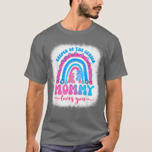 Camiseta Gênero Reveal Keeper Da Mamãe De Gênero Te Ama