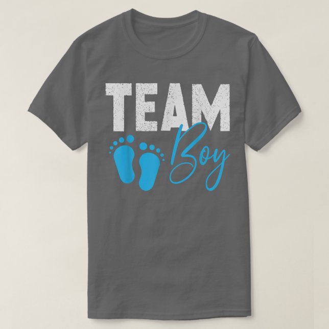 Camiseta Gênero Reveal Team Boy Blue 522 (Frente do Design)