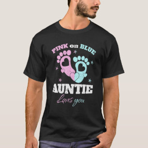 Camiseta Gênero Revel Rosa Ou Azul Anúncio Bebê Para Au