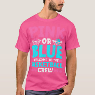 Camiseta Gênero Revela Cor-De-Rosa Ou Azul Bem-Vindo Ao Bas