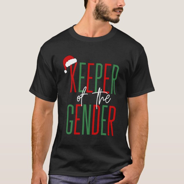 Camiseta Gênero Revela Py Keeper Dos Papais noeis De Gênero (Frente)