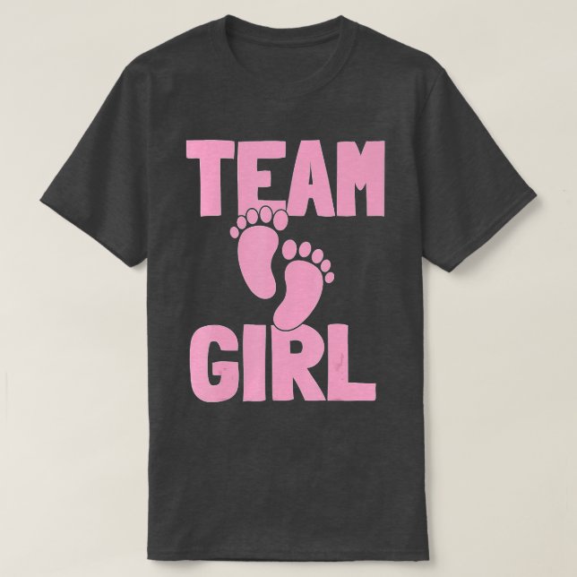 Camiseta Gênero Revelação Equipe 6 (Frente do Design)