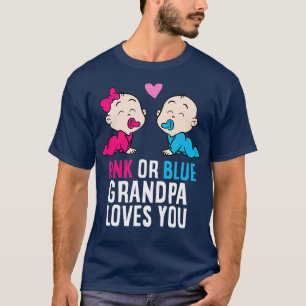 Camiseta Gênero Revelação Gravidez Rosa Ou Azul Amores Do A