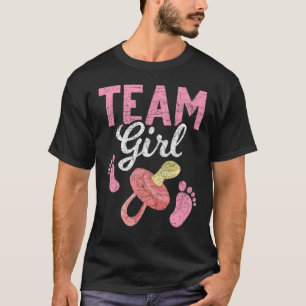 Camiseta Gênero Revelar Equipe do Partido Rapariga Futuro G