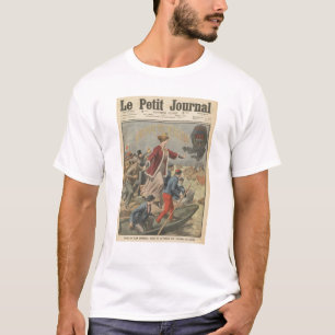 Camiseta Generosidade da cidade de Paris e de France
