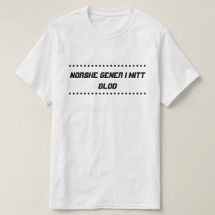 Camiseta Genes noruegueses no meu sangue