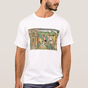 Camiseta Génese 11 1-9 que constroem a torre de Babel, de t