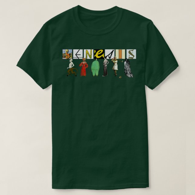 Camiseta Gênese 4 (Frente do Design)