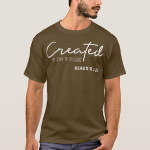 Camiseta Gênesis 126 criado na imagem 1 dos deuses
