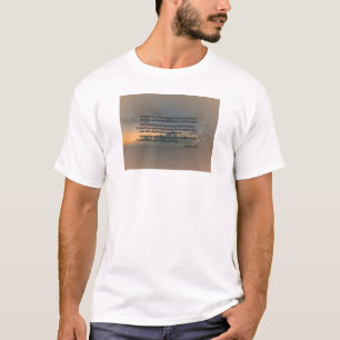Camiseta Gênesis 1:6-8 ... Que haja um firmamento no m