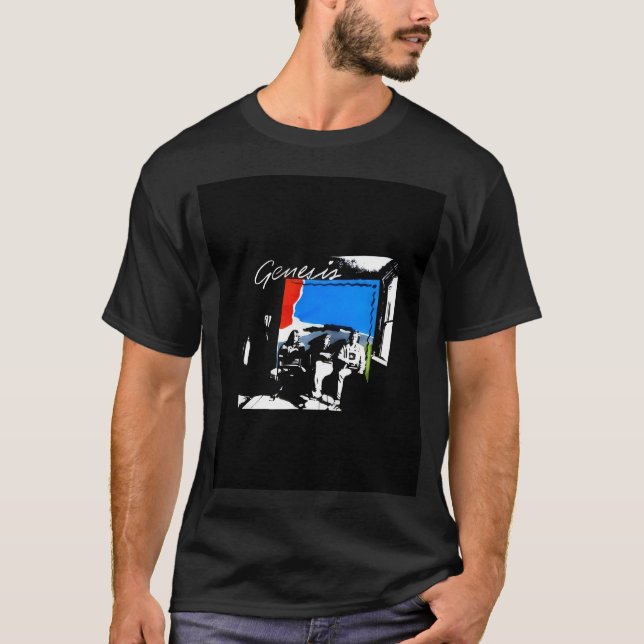 Camiseta Gênesis Abacab Design Vintage Redux (Frente)