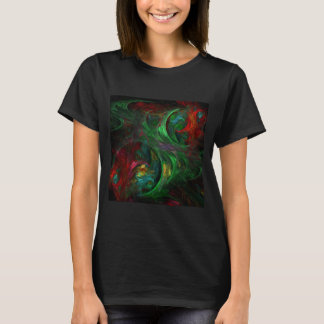 Camiseta Genesis Abstrato Art Verde