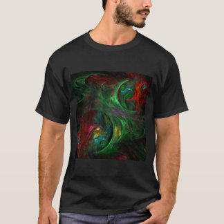 Camiseta Genesis Abstrato Art Verde