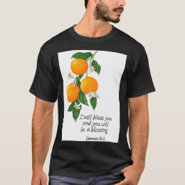 Camiseta Gênesis da Fruta laranja 12:2