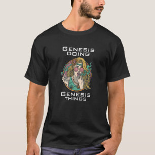 Camiseta Gênesis fazendo