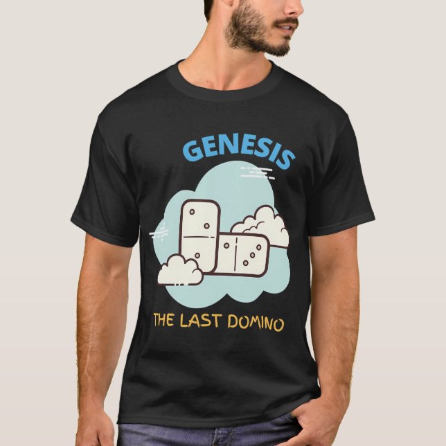 Camiseta Gênesis o último dominó (Frente)