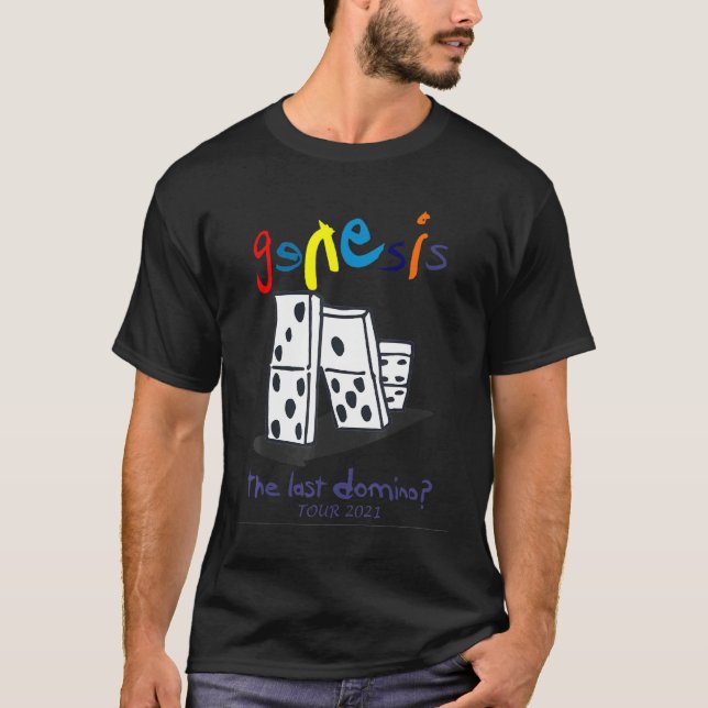 Camiseta Gênesis O Último Domino Inspirado (Frente)