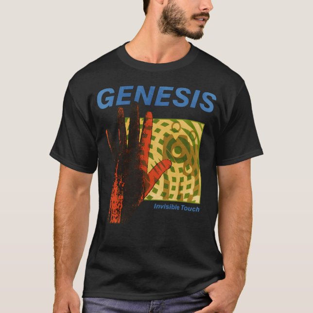 Camiseta Genesis retrô invisível (Frente)