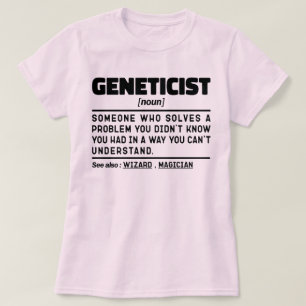 Camiseta Genetica Noun Genetics Amém Apreciação Engraçada