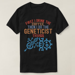 Camiseta Genética, Principal Geneticista