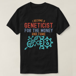 Camiseta Genética, Principal Geneticista