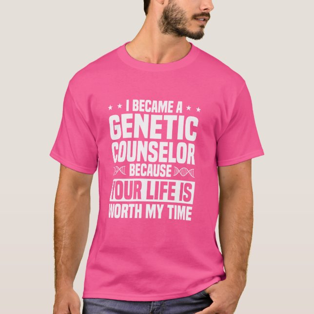 Camiseta Geneticista Geneticista Especialista em Medicina (Frente)