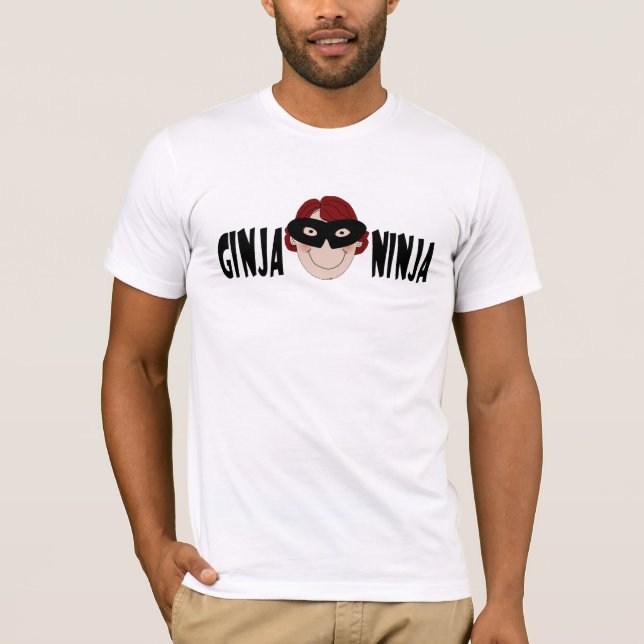 Camiseta Gengibre Ninja (Frente)