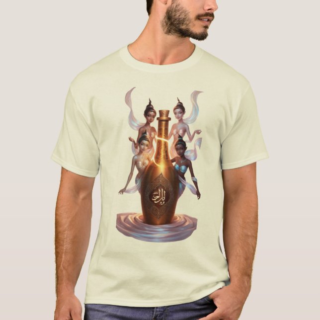 Camiseta Genie Magic: Espíritos Místicos Libertados (Frente)