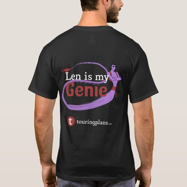 Camiseta Genie Purple Red (Verso)