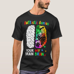 Camiseta Gênio Awetístico Mês de Conscientização do Autismo